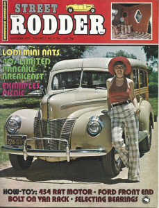 STREET RODDER 1973 OCT - 454 RAT MOTOR, FORD FRONT END, VAN RACK, BEARINGS